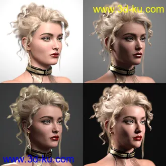3D打印模型Click N' Render - Black and White Edition - IBL Set的图片