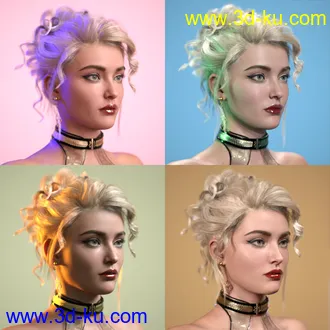 3D打印模型Click N' Render - Pastel Edition - IBL Set的图片