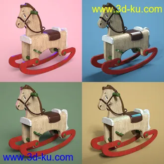 3D打印模型Click N' Render - Pastel Edition - IBL Set的图片