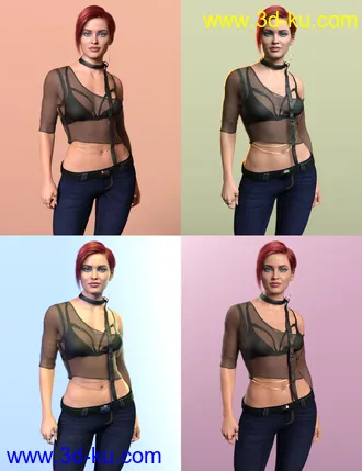 3D打印模型Click N' Render - Pastel Edition - IBL Set的图片