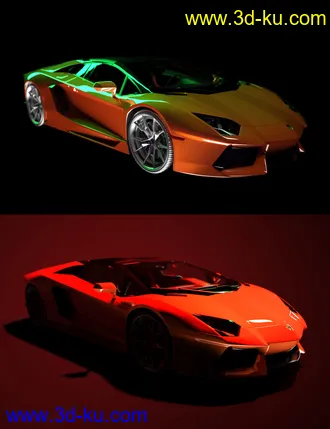 3D打印模型Click N' Render - Spooky Edition - IBL Set的图片