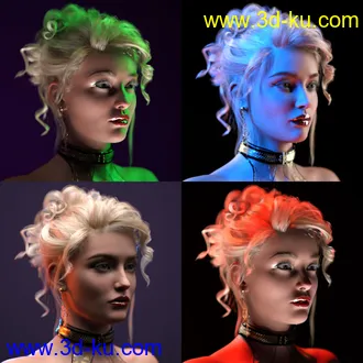 3D打印模型Click N' Render - Spooky Edition - IBL Set的图片