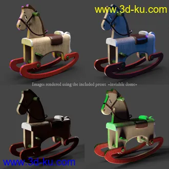 3D打印模型Click N' Render - Spooky Edition - IBL Set的图片
