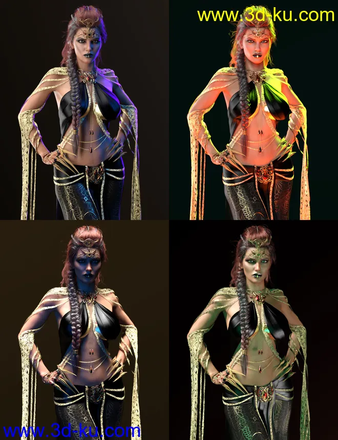 Click N' Render - Spooky Edition - IBL Set模型的图片8