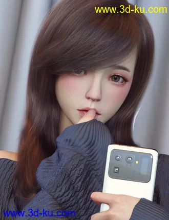 3D打印模型CNB DI Rainy Koo HD for Genesis 8.1 Female的图片