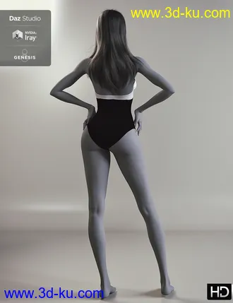 3D打印模型CNB DI Rainy Koo HD for Genesis 8.1 Female的图片