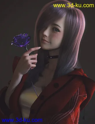 3D打印模型CNB DI Rainy Koo HD for Genesis 8.1 Female的图片