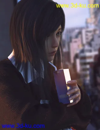 3D打印模型CNB DI Rainy Koo HD for Genesis 8.1 Female的图片