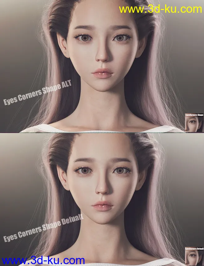 CNB DI Rainy Koo HD for Genesis 8.1 Female模型的图片16