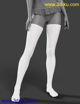 3D打印模型CNB Lace Stockings for Genesis 8 and 8.1 Females的图片