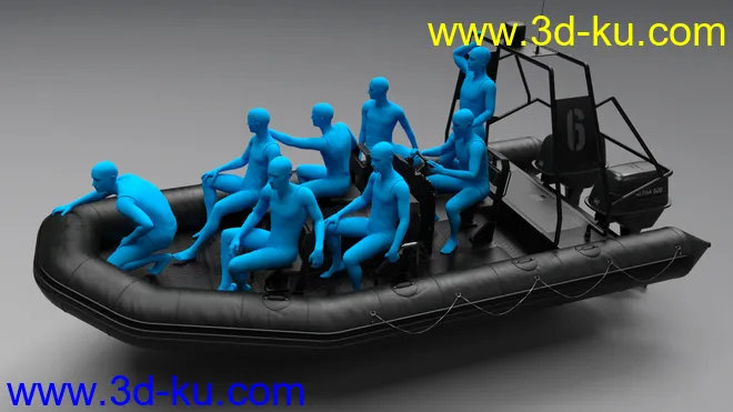 Commando Speed Boat模型的图片5