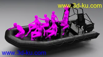 3D打印模型Commando Speed Boat的图片