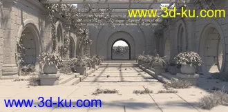3D打印模型Contemplation Pool的图片