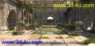 3D打印模型Contemplation Pool的图片