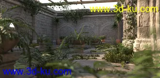 3D打印模型Contemplation Pool的图片