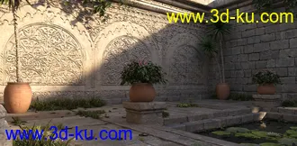 3D打印模型Contemplation Pool的图片