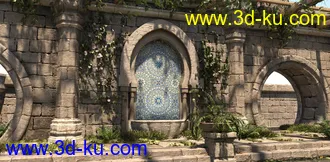 3D打印模型Contemplation Pool的图片