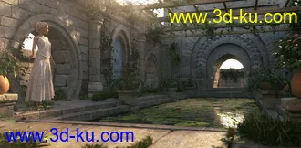 3D打印模型Contemplation Pool的图片