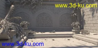 3D打印模型Contemplation Pool的图片