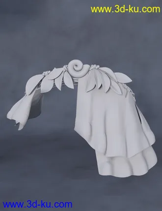 3D打印模型Copperwhirl dForce Skirt for Genesis 8 and 8.1 Females的图片