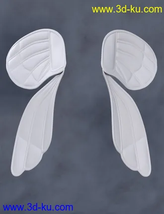 3D打印模型Copperwhirl Wings for Genesis 8 and 8.1 Females的图片