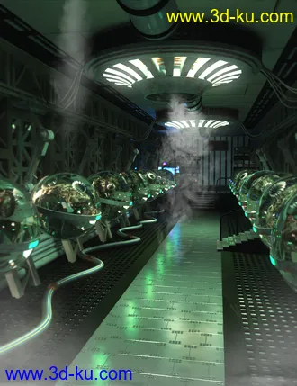 3D打印模型Cryo Sphere Lab的图片