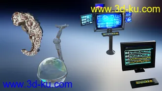 3D打印模型Cryo Sphere Lab的图片