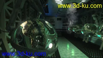 3D打印模型Cryo Sphere Lab的图片