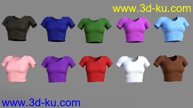 Cute and Simple Outfit for Genesis 8.1 Female模型的图片10