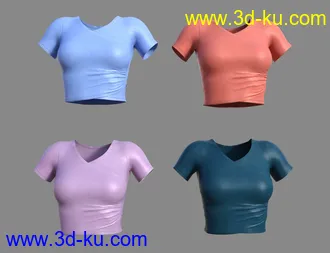 3D打印模型Cute and Simple Outfit for Genesis 8.1 Female的图片