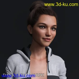 3D打印模型Danica Character Morph For Genesis 8 Females的图片