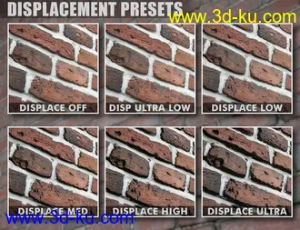 3D打印模型DD PBR Brick Shaders for Iray的图片