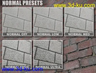 3D打印模型DD PBR Brick Shaders for Iray的图片