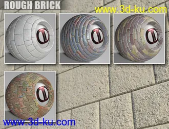 3D打印模型DD PBR Brick Shaders for Iray的图片