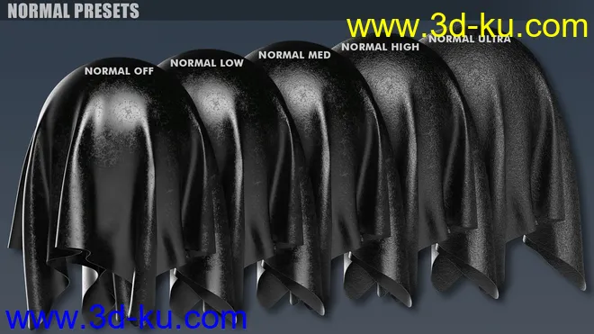 DD PBR Leather Shaders for Iray模型的图片6