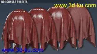 3D打印模型DD PBR Leather Shaders for Iray的图片