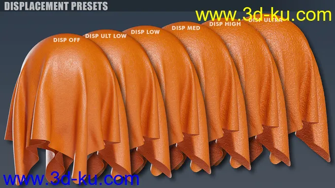 DD PBR Leather Shaders for Iray模型的图片8