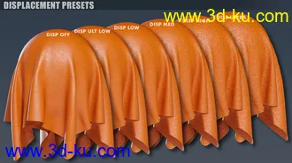 3D打印模型DD PBR Leather Shaders for Iray的图片