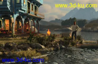 3D打印模型dForce Aran Sweater Outfit for Genesis 8 Males的图片