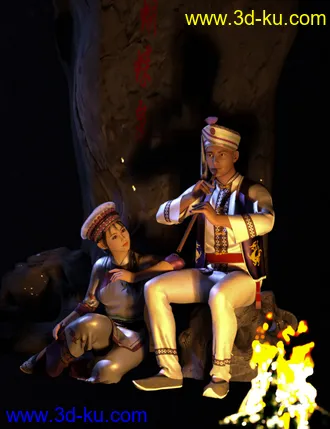 3D打印模型dForce Bai Outfit for Genesis 8 and 8.1 Male的图片