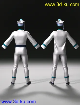 3D打印模型dForce Bai Outfit for Genesis 8 and 8.1 Male的图片