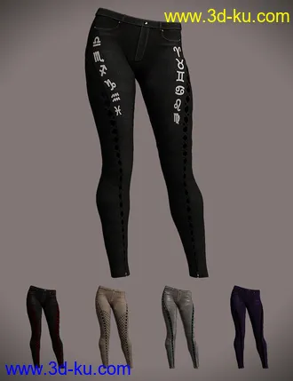 3D打印模型dForce Blackstar Tempest Outfit for Genesis 8 Females Bundle的图片