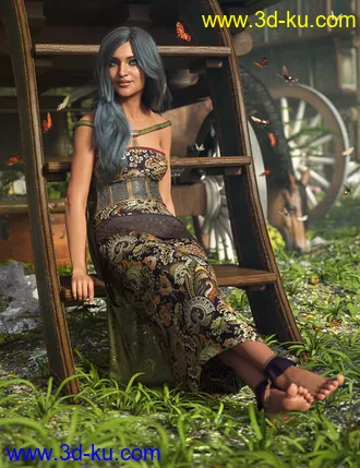 3D打印模型dForce Boho Soul for Genesis 8 Female(s)的图片