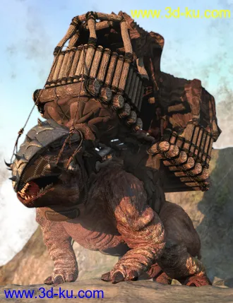 3D打印模型dForce Bullatan Carriage for the Bullatan HD Creature的图片