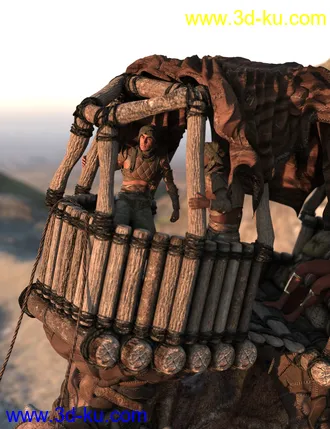 3D打印模型dForce Bullatan Carriage for the Bullatan HD Creature的图片