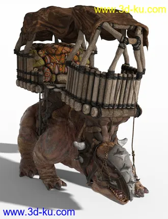 3D打印模型dForce Bullatan Carriage for the Bullatan HD Creature的图片