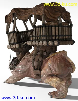 3D打印模型dForce Bullatan Carriage for the Bullatan HD Creature的图片