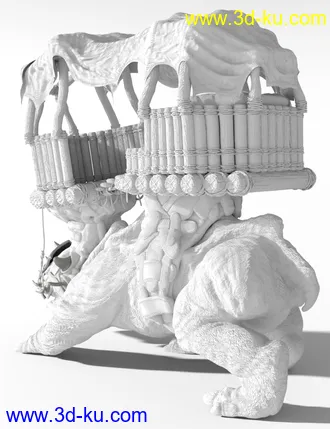 3D打印模型dForce Bullatan Carriage for the Bullatan HD Creature的图片