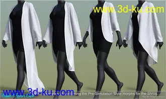 3D打印模型dForce Casual Summer Outfit for Genesis 8 and 8.1 Females的图片