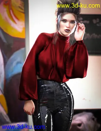 3D打印模型dForce CB Lola Clothing Set for Genesis 8 and 8.1 Females的图片